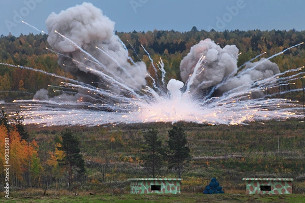 Fototapeta Explosion