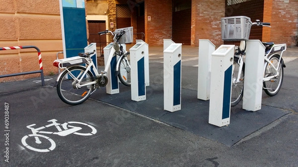 Obraz electric bicycles