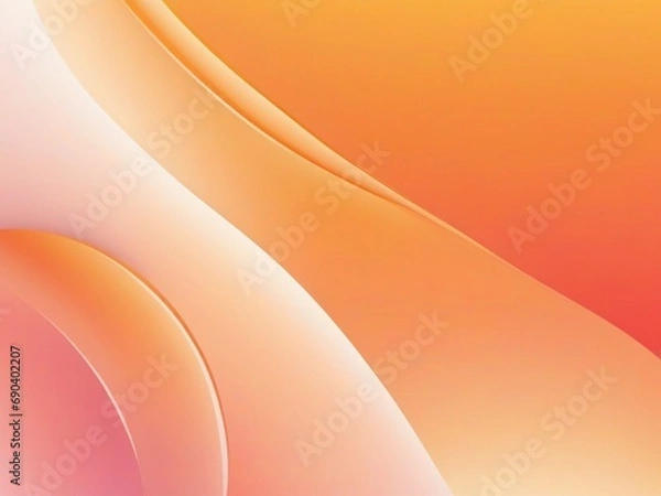 Fototapeta abstract background in Peach Fuzz colors
