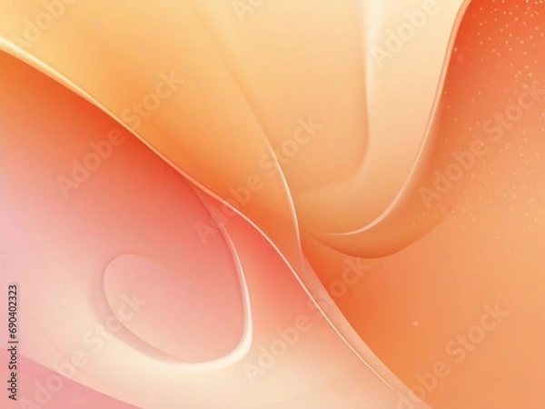 Fototapeta abstract background in Peach Fuzz colors