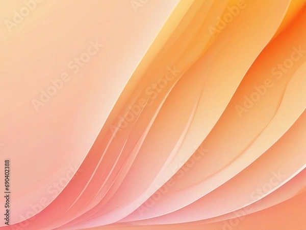 Fototapeta abstract background in Peach Fuzz colors