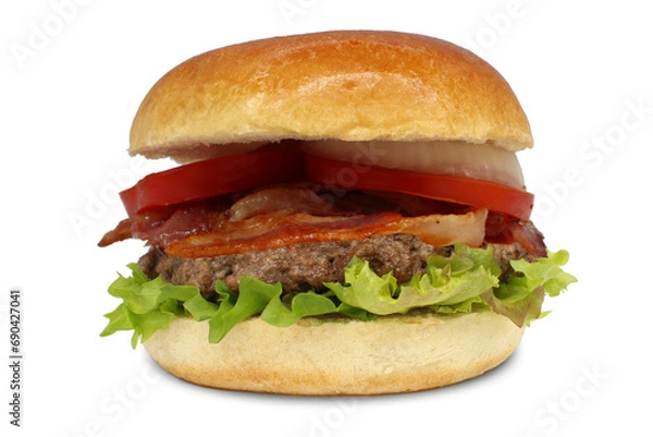 Fototapeta BACON BURGER