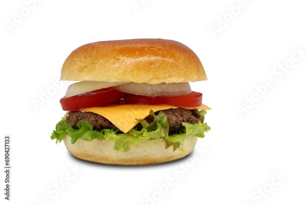 Fototapeta CHEESE BURGER