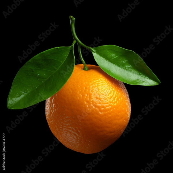 Obraz Tangerine photo, isolated