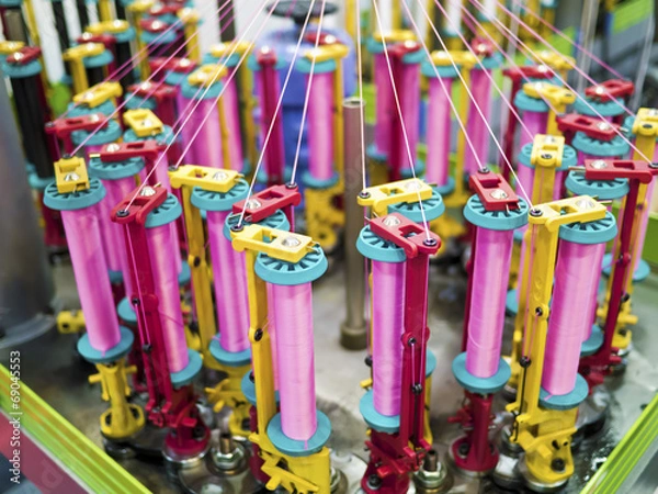 Obraz weaving machine