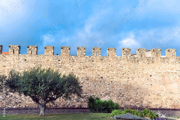 Fototapeta Stone Wall Monteblanc