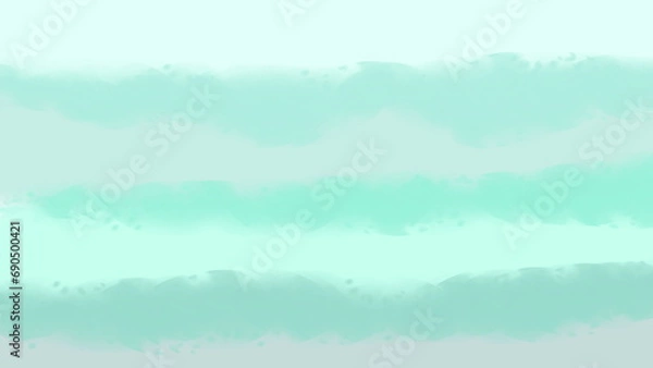 Fototapeta backdrop, pastel watercolor background, light watercolor On a white background, imaginary images, abstract images, green, light green