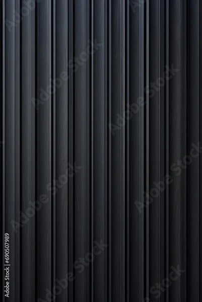 Fototapeta Panoramic Black Surface. Abstract Futuristic Design