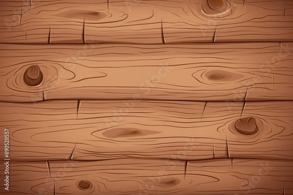 Fototapeta Cartoon wood texture background