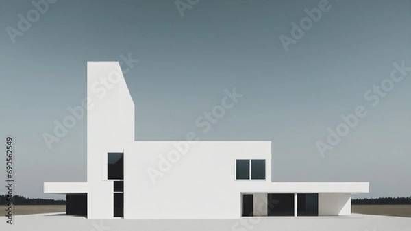 Obraz minimalist modern architecture