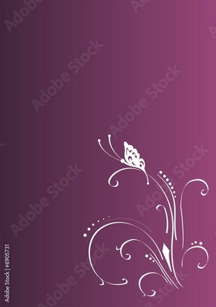 Obraz uva morado flor