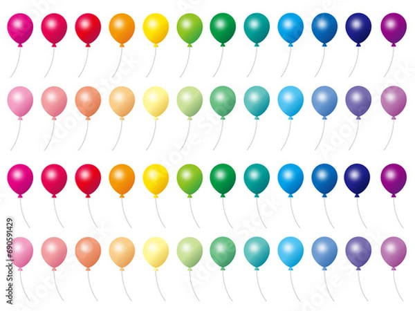 Fototapeta 風船セット