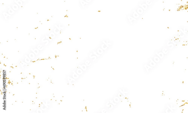 Fototapeta Abstract golden confetti falling down bokeh glitter and zigzag ribbon on transparent background. Design for holyday and celebration background.