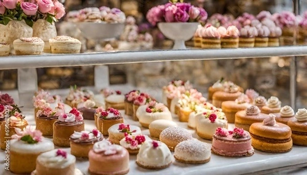 Fototapeta delicate patisseries