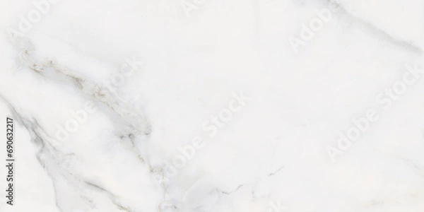 Fototapeta Statuario Marble Texture Background, Natural White Marble And Golden Veins For Interior Exterior Home Floor Texture Design And Ceramic Tiles Surface.