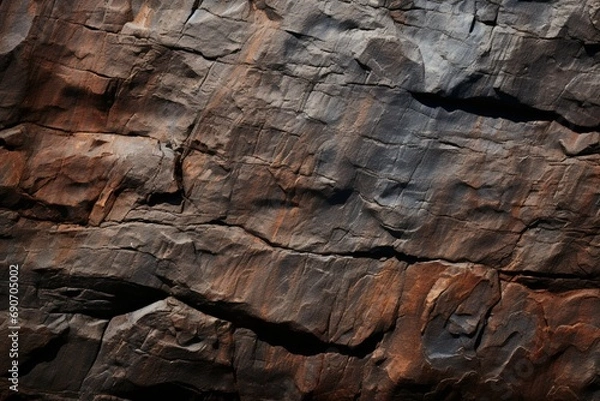 Fototapeta closeup of Natural Stone patterned soil texture