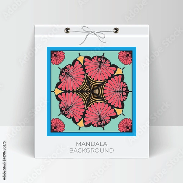 Obraz Vector elegant colorful mandala background