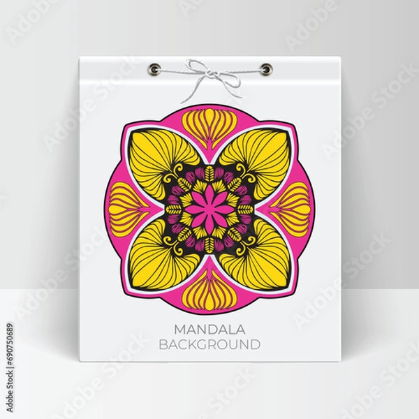 Obraz Vector elegant colorful mandala background