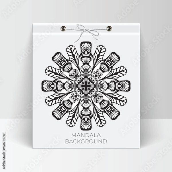Obraz Vector elegant colorful mandala background