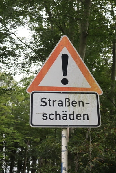 Obraz Straßenschäden