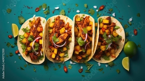 Obraz tacos de pastor