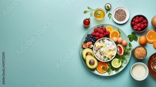 Obraz breakfast on a table