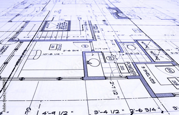 Obraz blueprints