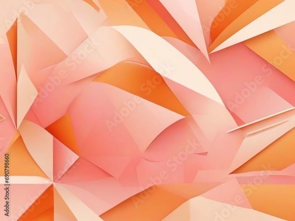 Fototapeta abstract background in Peach Fuzz colors