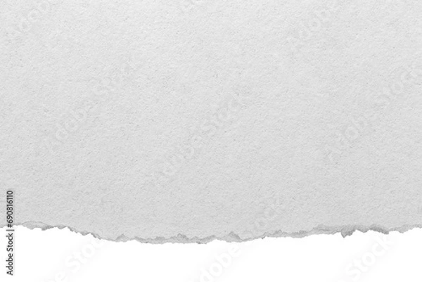 Fototapeta Ripped paper effect and torn on transparent background PNG