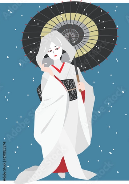 Obraz 歌舞伎 鷺娘