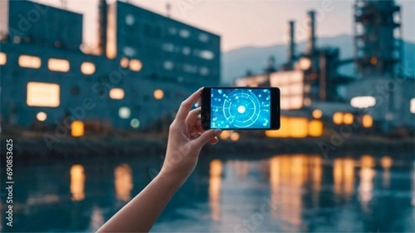 Fototapeta Technology electronic 