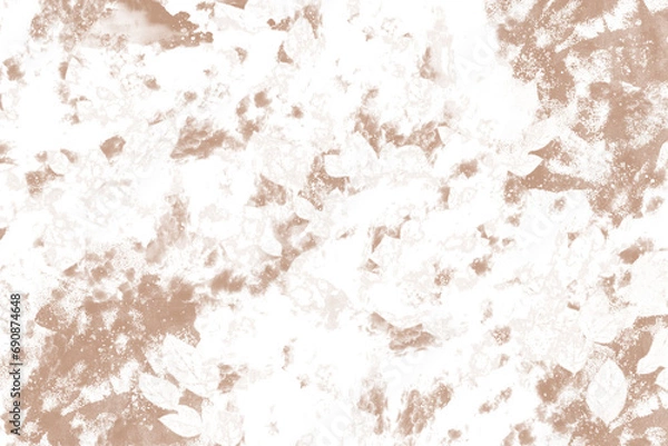 Fototapeta Brązowo biała tekstura. Tekstura. Biała, brudna textura. Jasne tło. Zaciemnione tło. Tło artystyczne. Jasna grafika. 