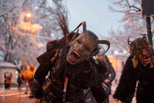 Obraz Perchten, Krampuss, Brauchtum