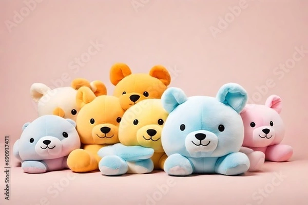 Fototapeta Stuffed Toys