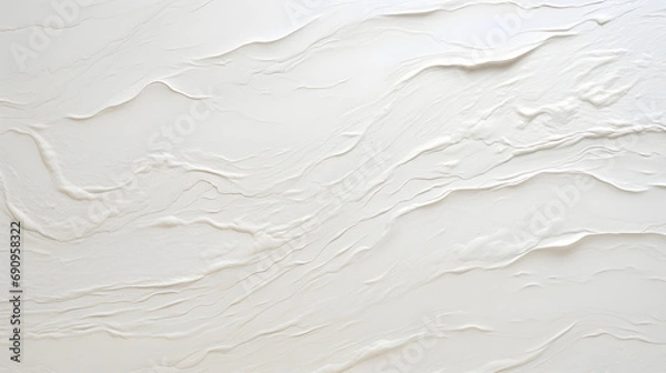 Obraz off white paper texture marble. Generative AI.