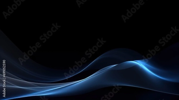 Fototapeta Wave background sense of speed, bubble, high resolution dark mode , minimalist, vertical