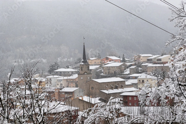Obraz Snowy Town