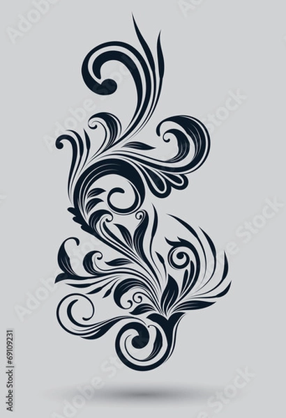 Fototapeta Single Ornamental Element