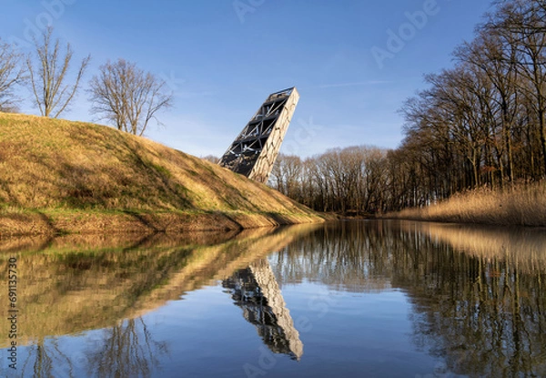 Obraz Watchtower on Fort de Roovere