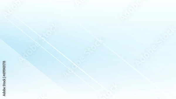 Fototapeta Abstract blue white colors with lines pattern texture business background.