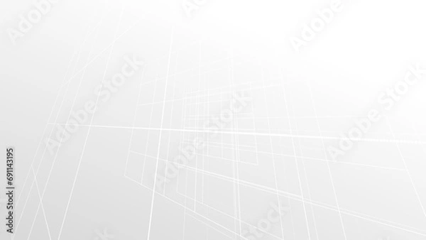 Obraz Abstract white gray colors with lines pattern texture business background.