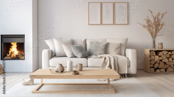 Fototapeta Living room