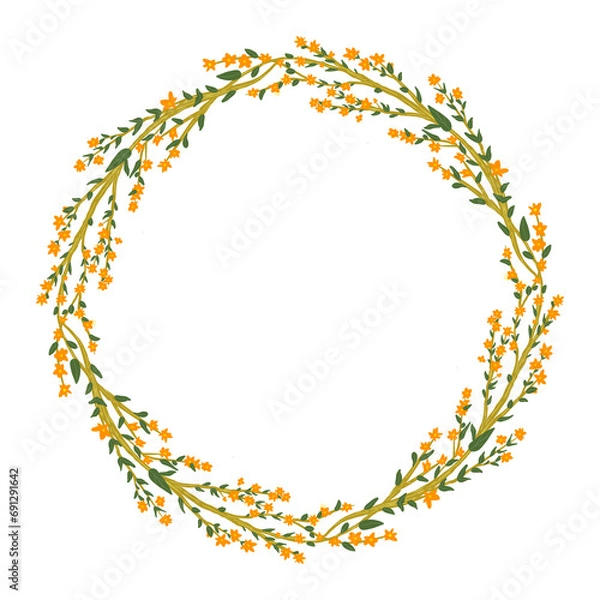 Obraz Flower flam paint