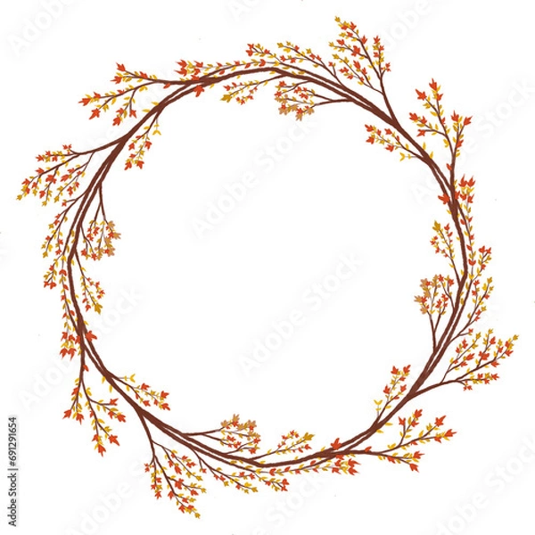 Obraz Flower flam paint