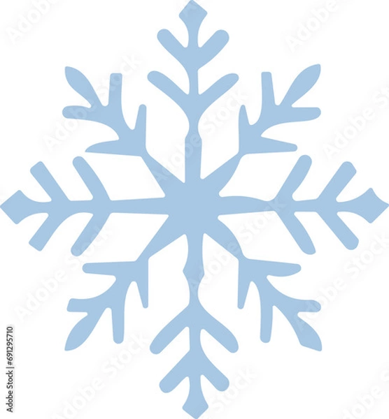 Obraz 눈꽃무늬 일러스트