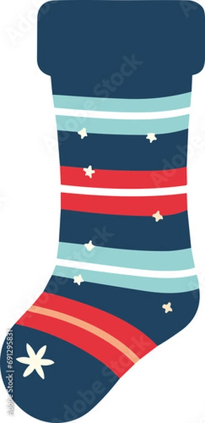 Obraz 크리스마스 양말 아이콘