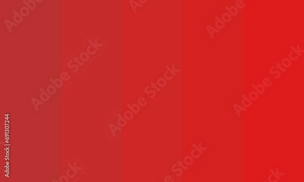 Fototapeta red gradient color palette. red background with lines