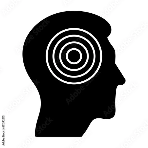 Fototapeta Hypnosis Icon