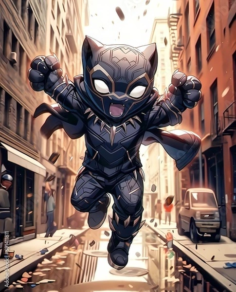 Obraz Black panther