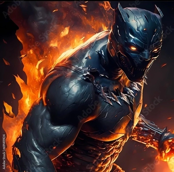 Obraz Black panther